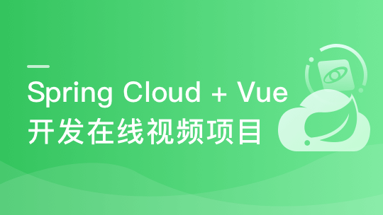 Spring Cloud+Vue前后端分离开发企业级在线视频系统-青知木杂货铺