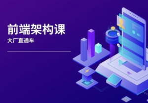 杨村长-前端架构师-大厂直通车 前端进阶学习视频教程-青知木杂货铺