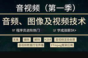 小码哥-音视频开发技术学习视频教程(第一季)-青知木杂货铺