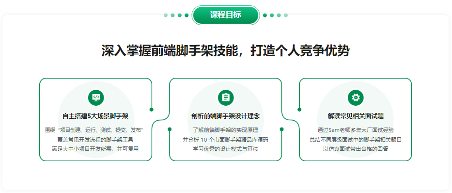 图片[1]-自主搭建5个精品脚手架，玩转前端提效-青知木杂货铺