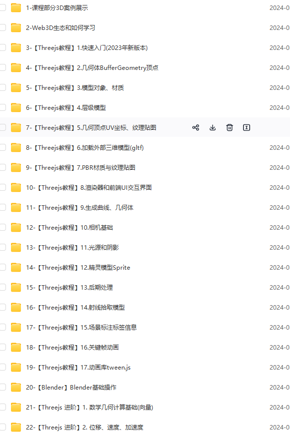 图片[1]-网易云课堂-Three.js可视化系统课程WebGL-青知木杂货铺