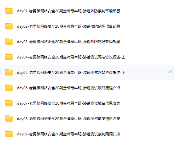 图片[3]-老男孩-网络安全VIP课程20期-青知木杂货铺