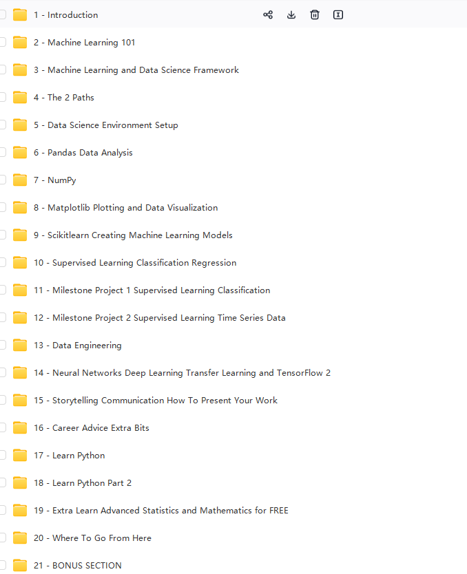 图片[1]-udemy-机器学习和数据科学训练营2023年-青知木杂货铺