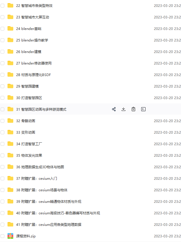 图片[5]-网易云课堂-2024Three.js可视化企业实战WEBGL课|50章完整-青知木杂货铺
