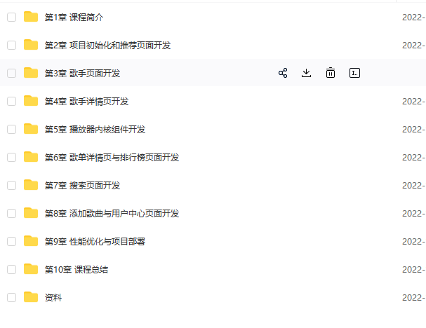 图片[1]-Vue3开发企业级音乐Web App-青知木杂货铺