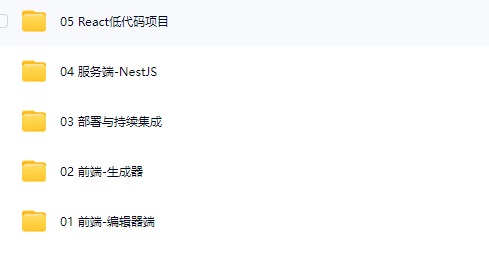 图片[1]-全栈低代码项目，深入掌握React+Node 视频课程，价值899-青知木杂货铺
