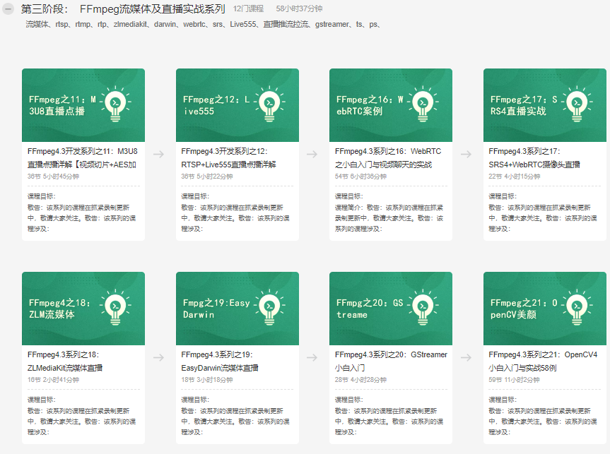 图片[3]-51CTO学堂-FFmpeg第一二季：小白开窍+九阳神功+编解码专题-青知木杂货铺