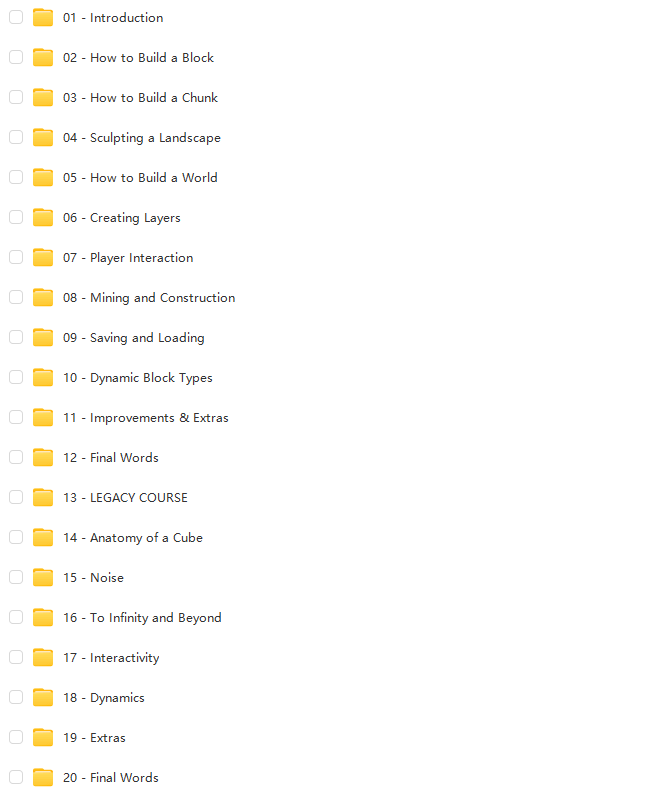 图片[1]-使用C#在Unity中编程像我的世界一样的体素世界-青知木杂货铺