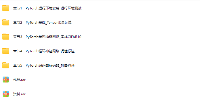 图片[1]-百战程序员-Pytorch零基础入门到项目实战-青知木杂货铺