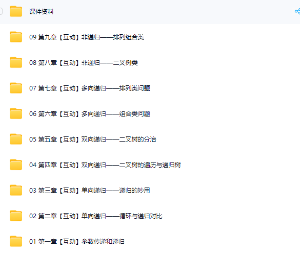 图片[1]-九章算法-递归九讲-青知木杂货铺