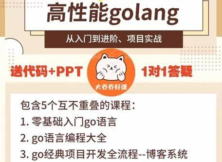 b站-高性能Golang课程合集-青知木杂货铺