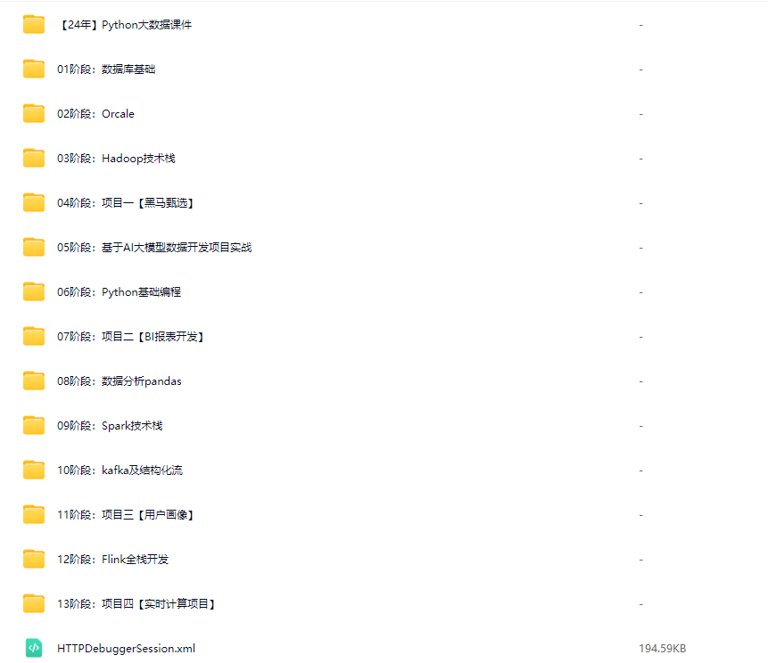 图片[1]-黑马博学谷-9月2024Python大数据V5-青知木杂货铺