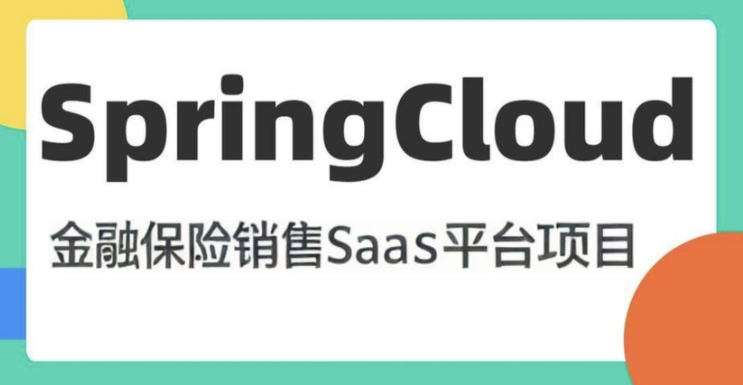 基于SpringCloud微服务 金融保险销售SaaS平台项目2024（资料完整）-青知木杂货铺