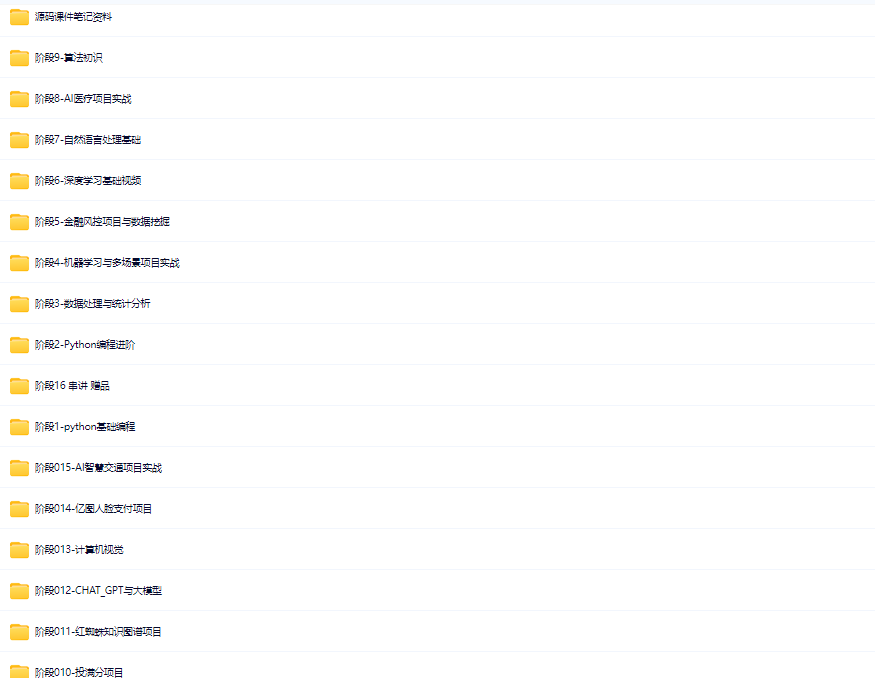 图片[1]-黑马博学谷-AI就业班2024人工智能python视频nlp机器视觉课程CV自然语言-青知木杂货铺