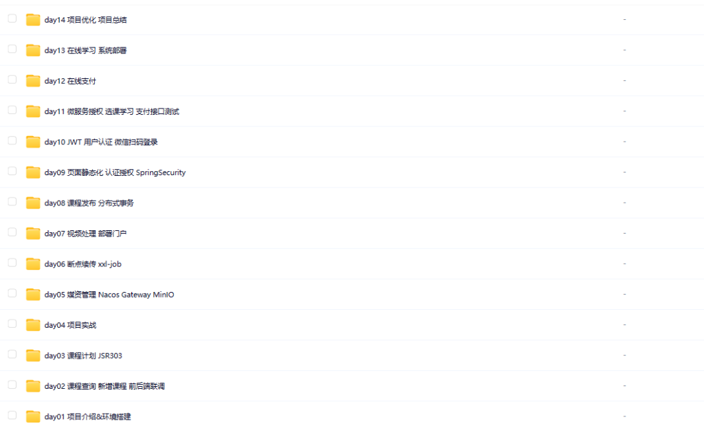 图片[1]-黑马博学谷-Java项目《学成在线》企业级开发实战-青知木杂货铺