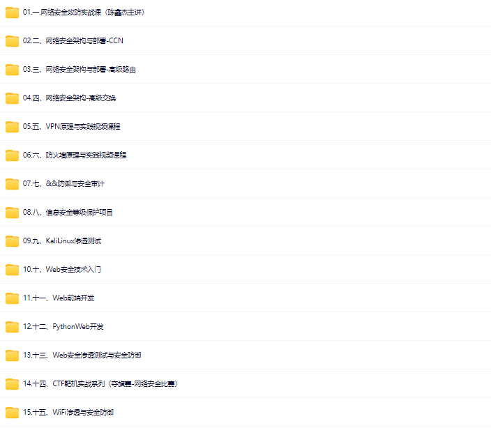 图片[1]-陈鑫杰-网络安全VIP高级教程-青知木杂货铺