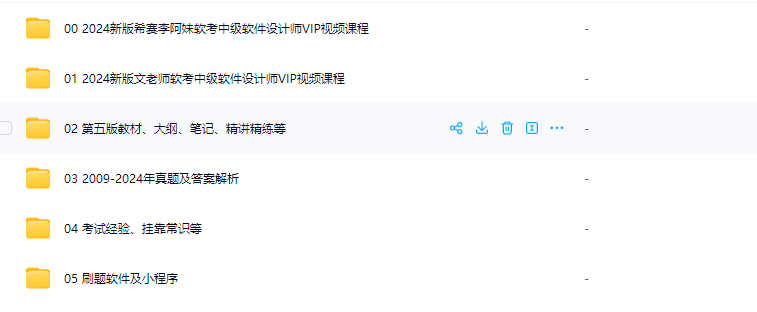 图片[2]-2025年软考中级软件设计师|送往期-青知木杂货铺