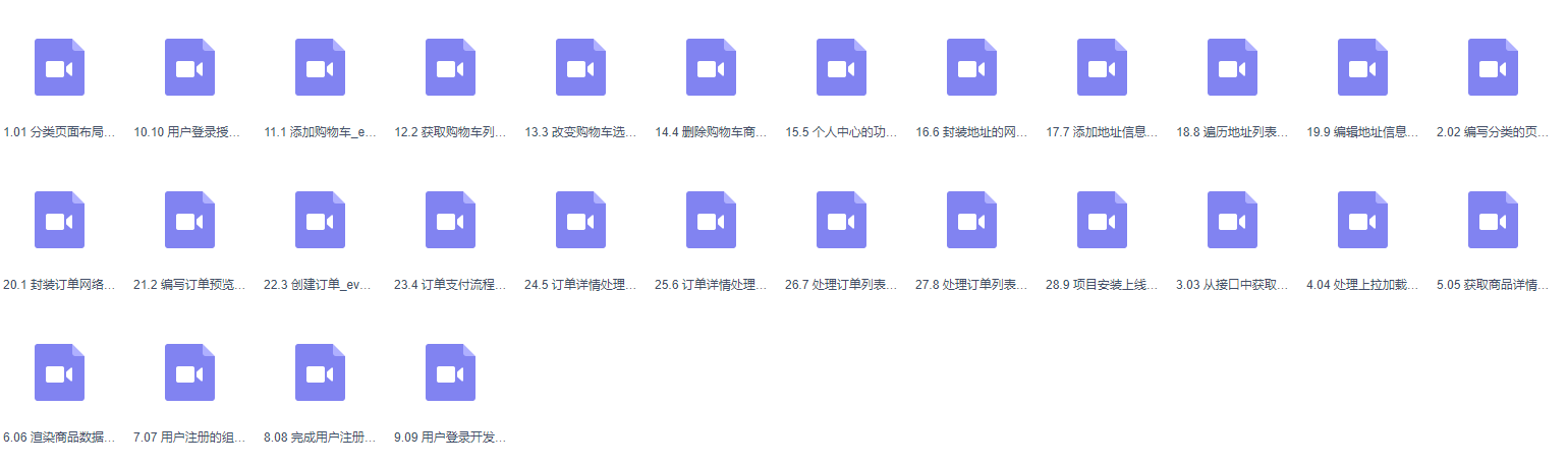 图片[1]-51CTO学堂-Vue3.x项目购物流程订单支付开发和实现-青知木杂货铺