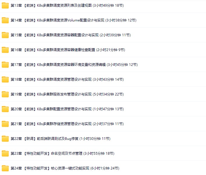图片[2]-51CTO学堂-【云原生全栈开发】基于Go和Vue的K8s多集群管理自动化运维平台-青知木杂货铺