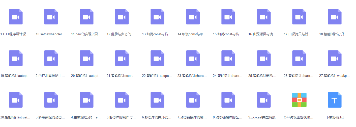 图片[1]-51CTO学堂-C++ 高级主题视频课程-青知木杂货铺