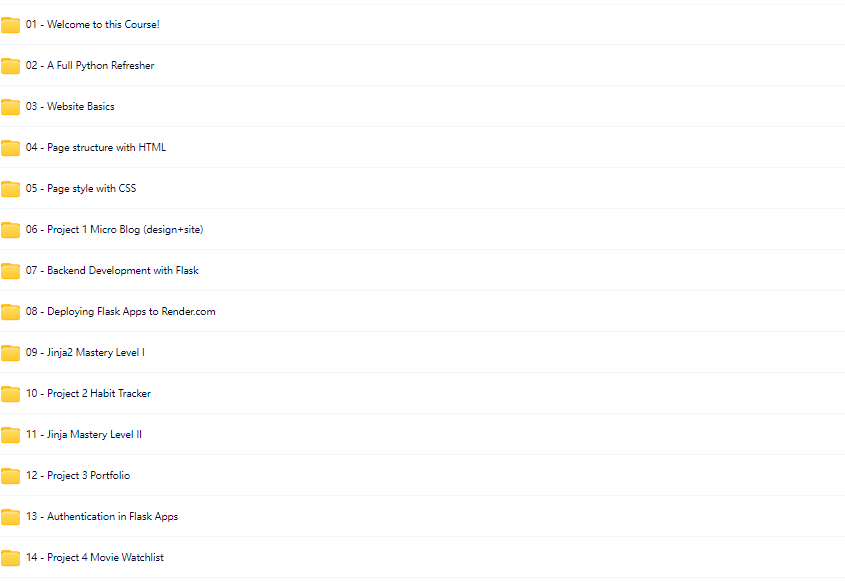 图片[1]-2024年Flask与Python全栈Web开发者训练营-青知木杂货铺