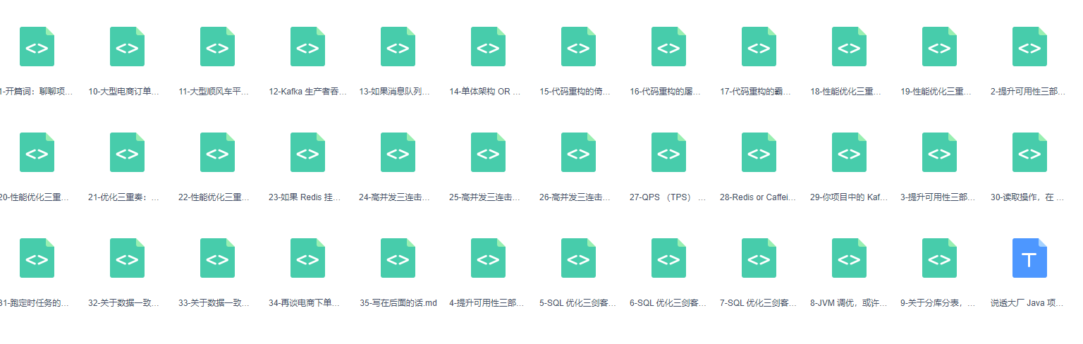 图片[1]-说透大厂java项目场景面试题 掘金小册-青知木杂货铺
