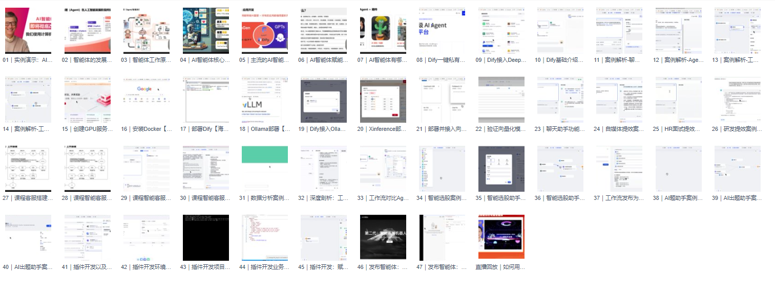 图片[1]-极客时间-Dify 开发：AI Agent 进阶实战-青知木杂货铺