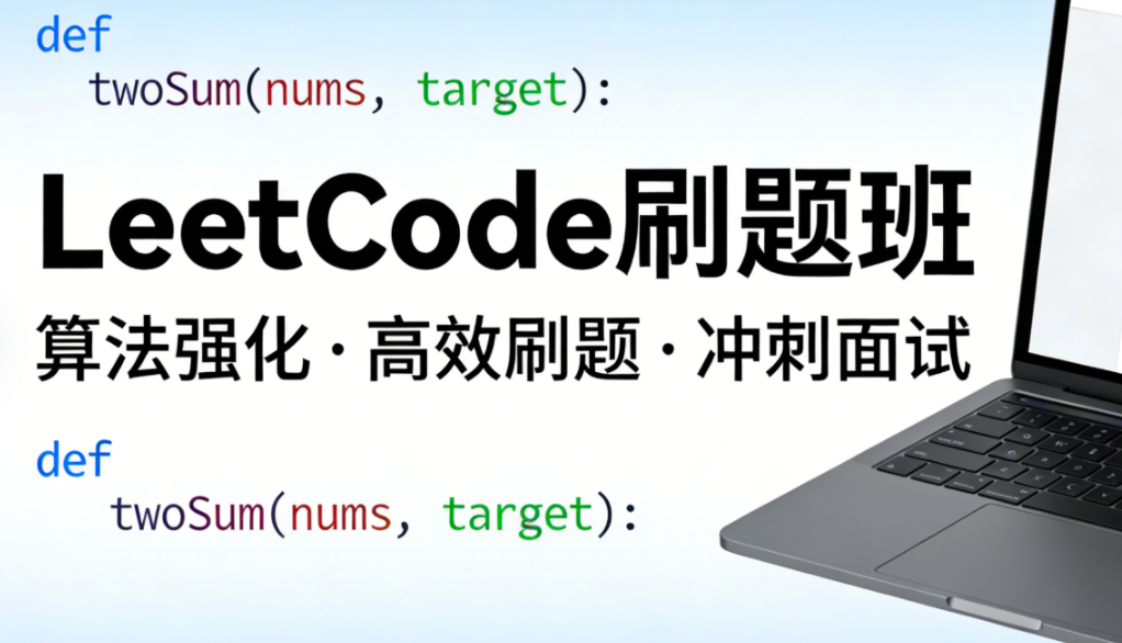 LeetCode刷题班，小象面试算法与数据结构提升教程 价值999元-青知木杂货铺