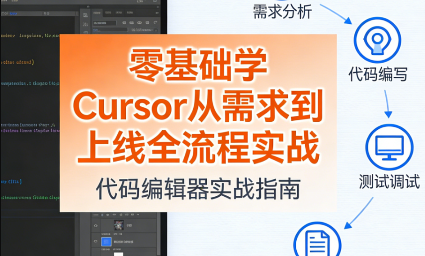 零基础学Cursor从需求到上线全流程实战-青知木杂货铺