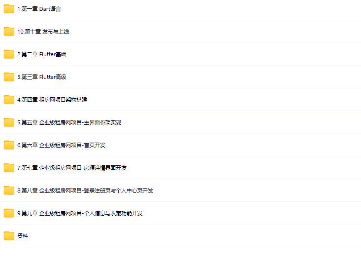 图片[1]-Flutter从入门到进阶 企业级租房网项目实战-青知木杂货铺